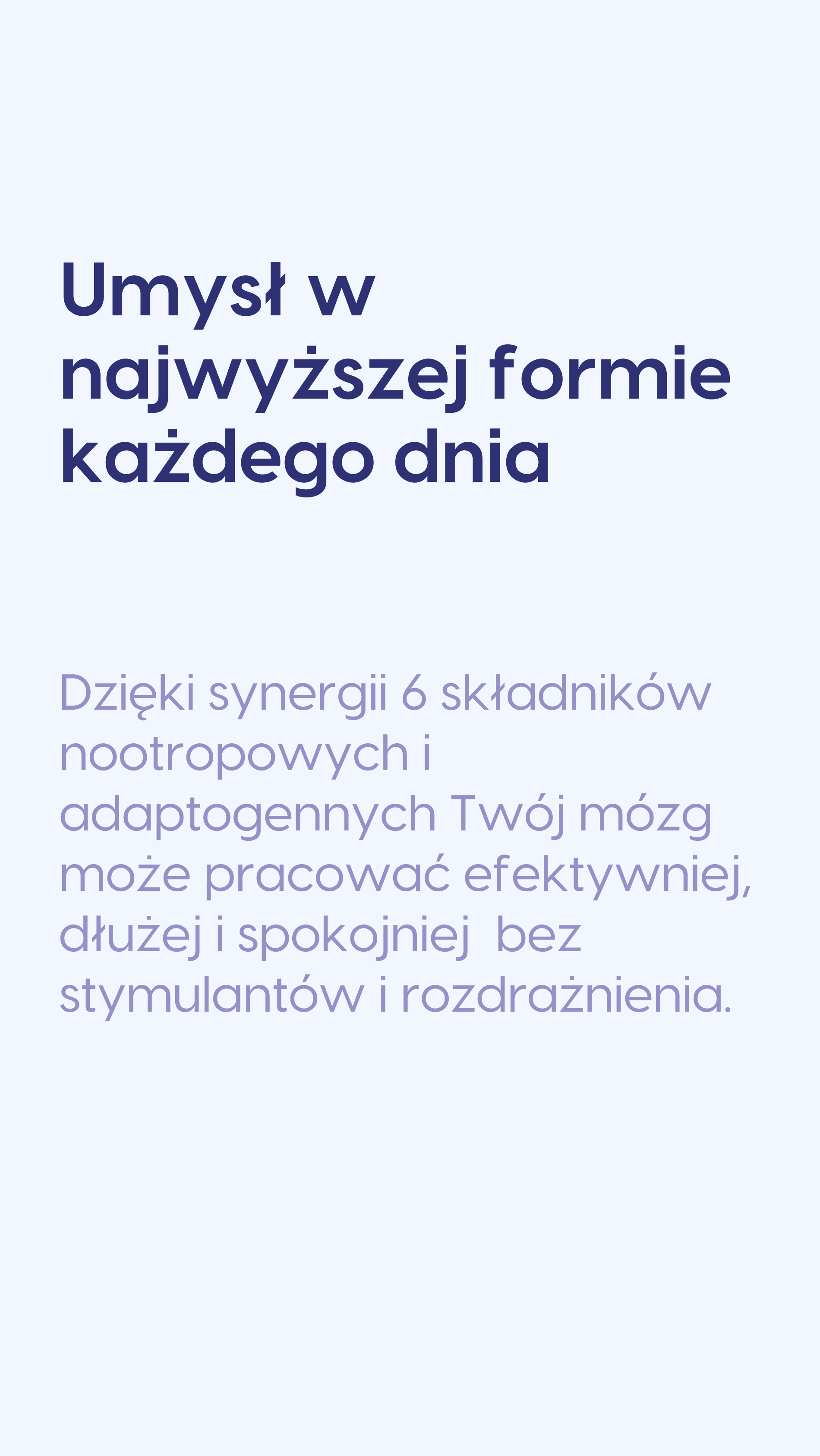 Mind+ - Bazylia święta + Krzyżownica + Miłorząb na pamięć i koncentrację — story 4