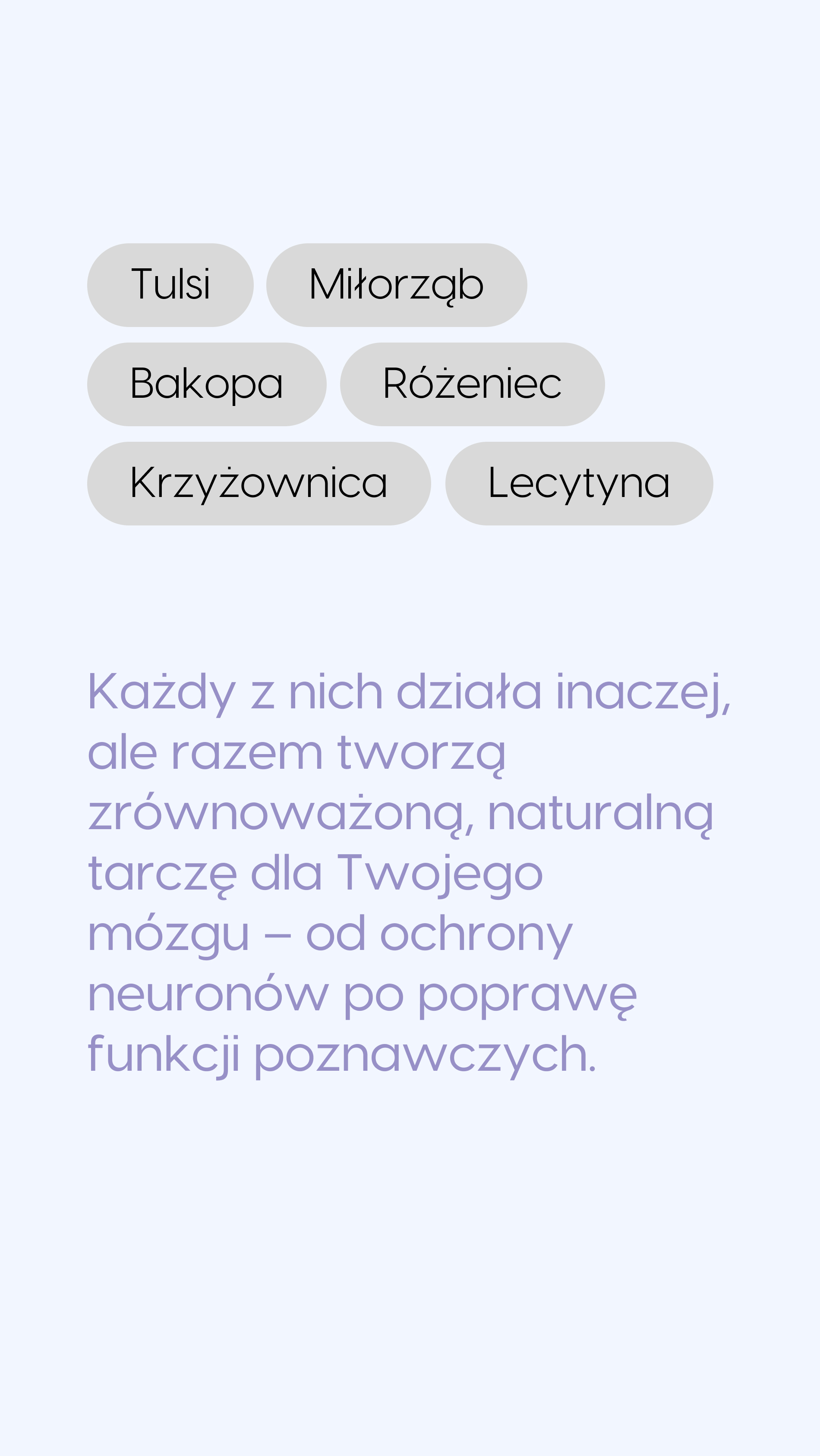 Mind+ - Bazylia święta + Krzyżownica + Miłorząb na pamięć i koncentrację — story 3
