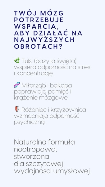 Mind+ - Bazylia święta + Krzyżownica + Miłorząb na pamięć i koncentrację — story 1