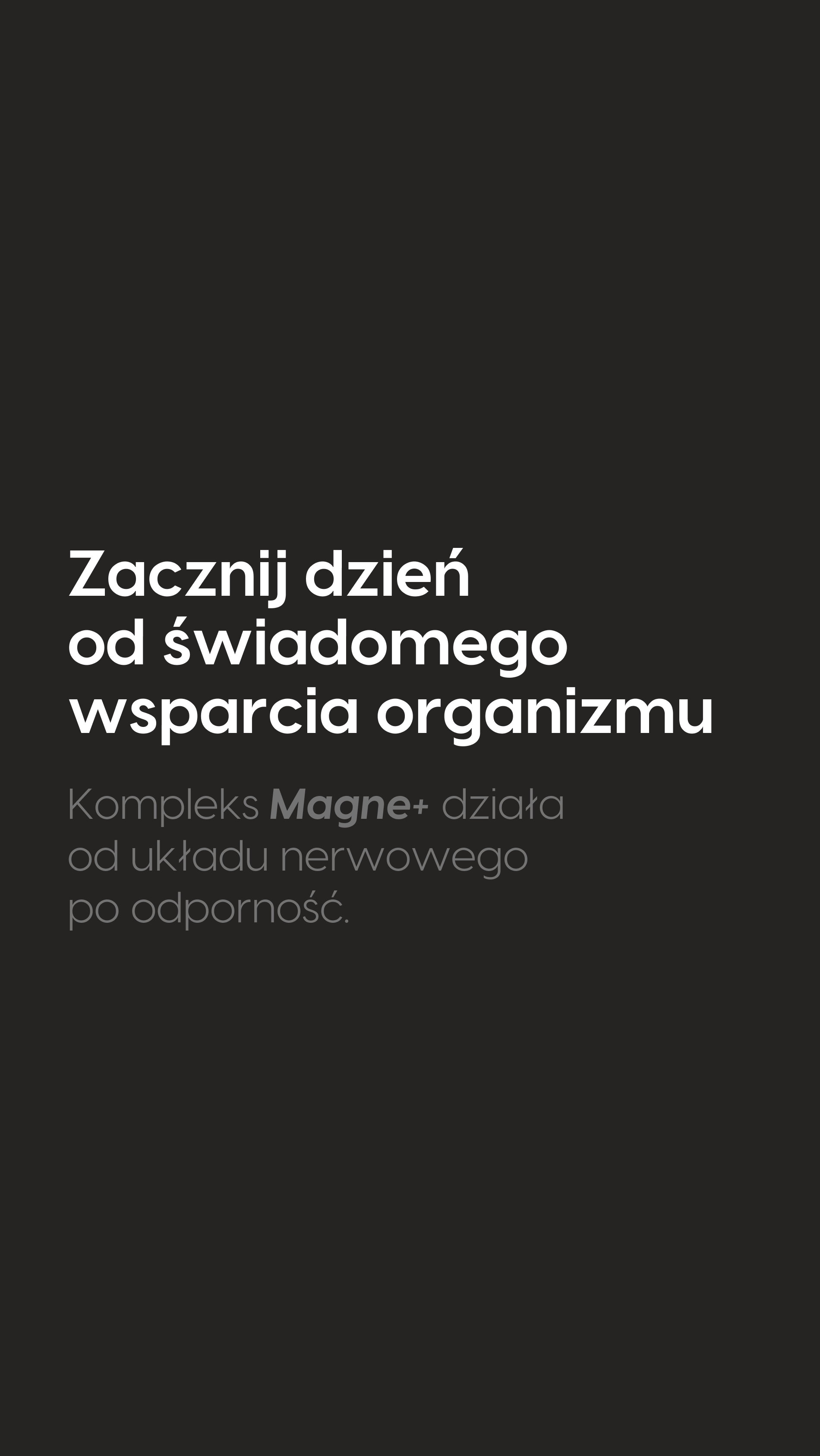 Magne+ - 3 Formy Magnezu (jabłczan + diglicynian + węglan) + Witamina B6 + Cynk — story 1