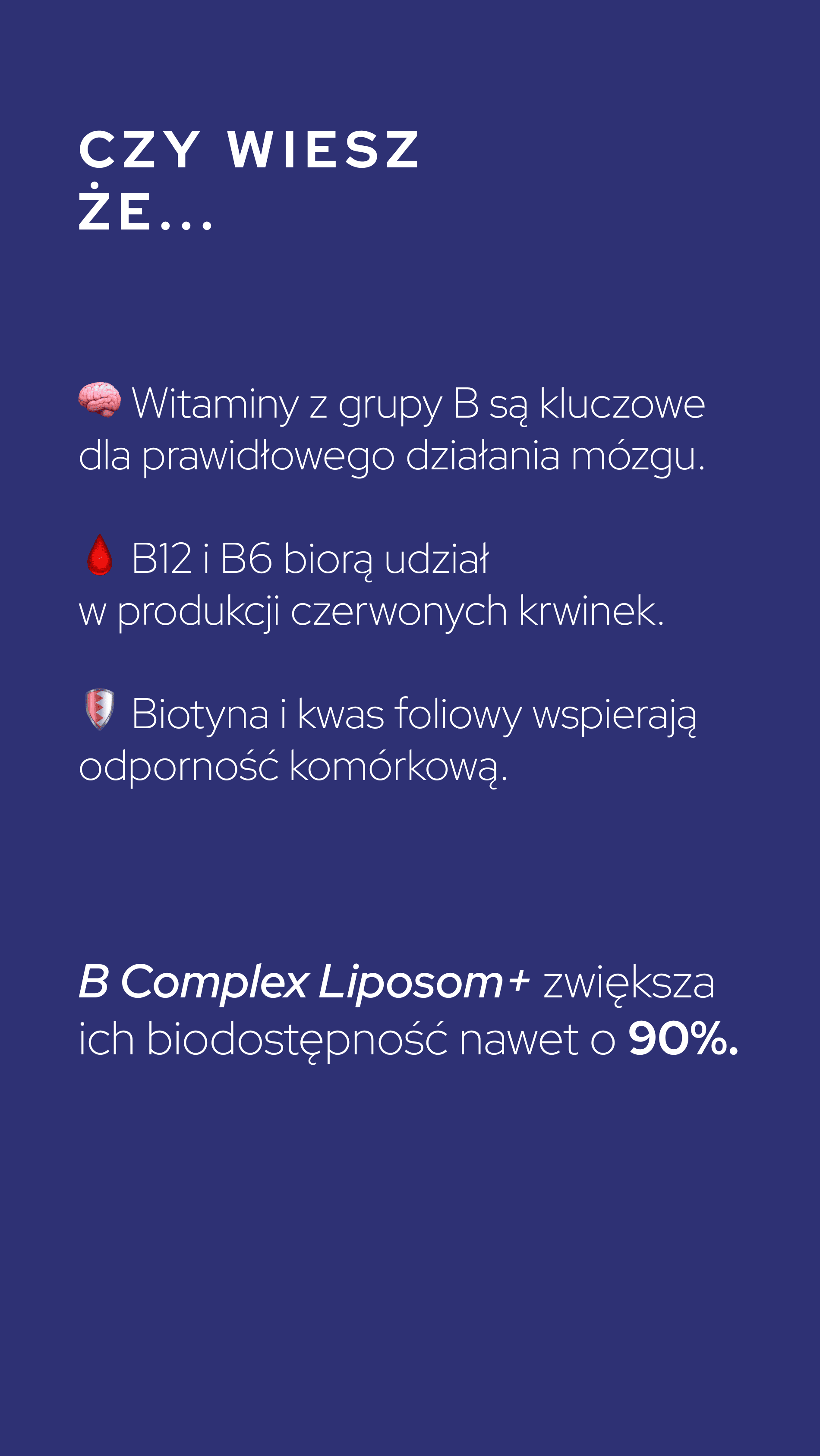 B Complex Liposom+ - 8 witamin z grupy B w technologii liposomalnej — story 5