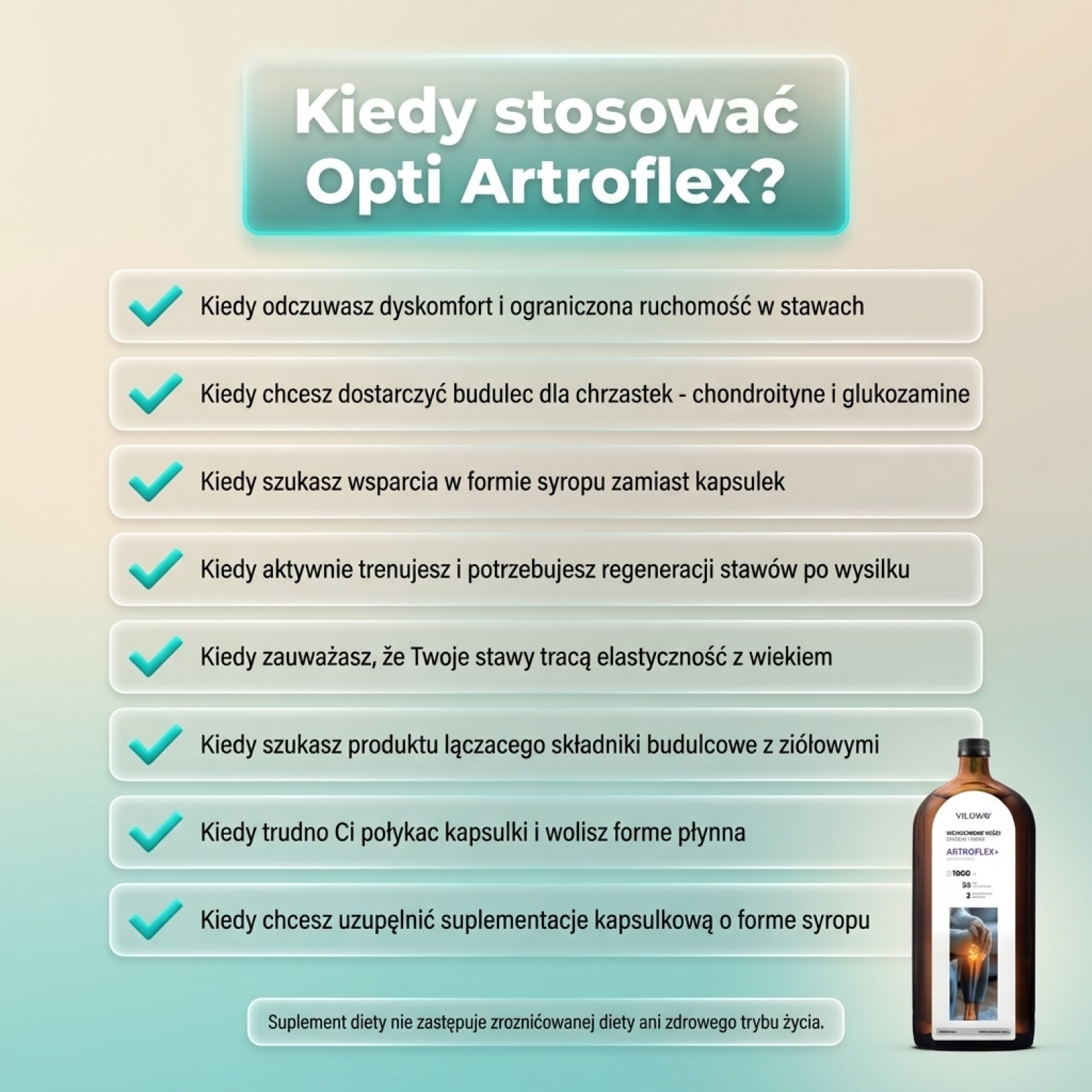 Artroflex - Chondroityna + Opti Artis + Kolagen + Kadzidłowiec - syrop