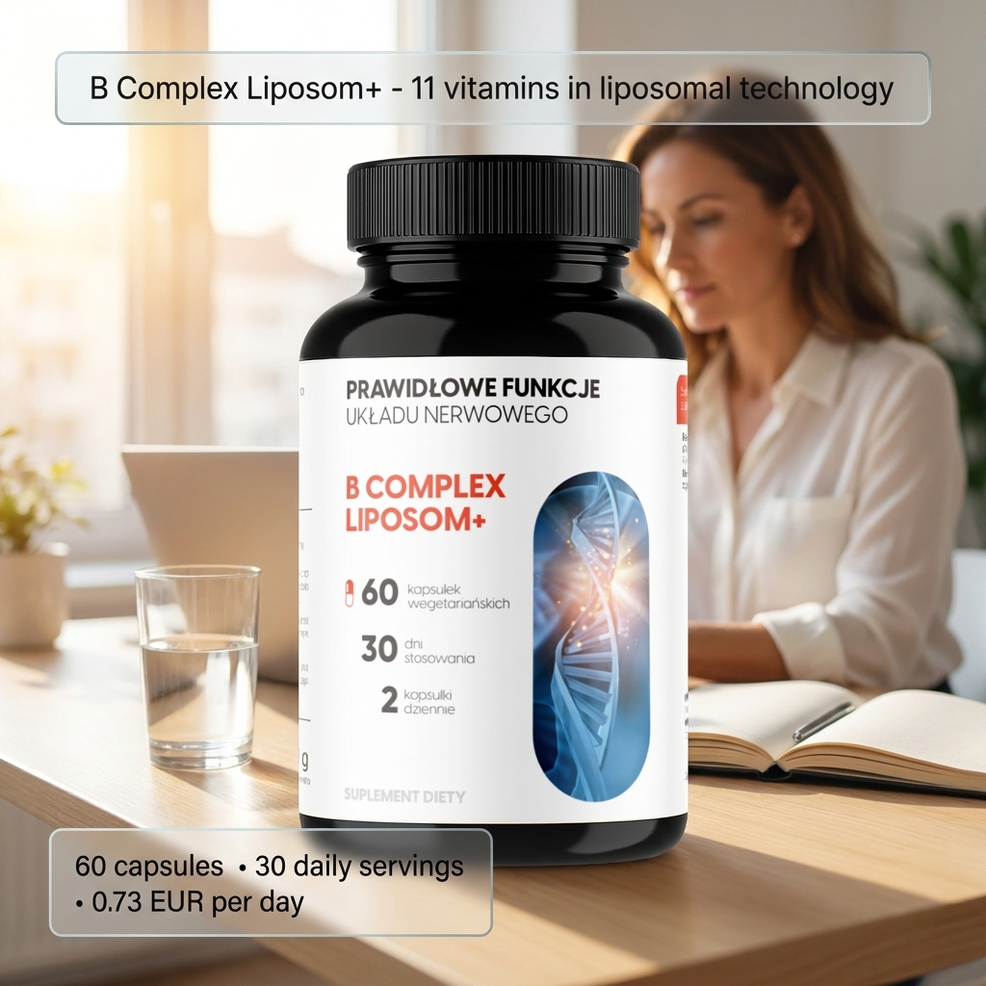 B Complex Liposom+ - 8 B Vitamins in Liposomal Technology