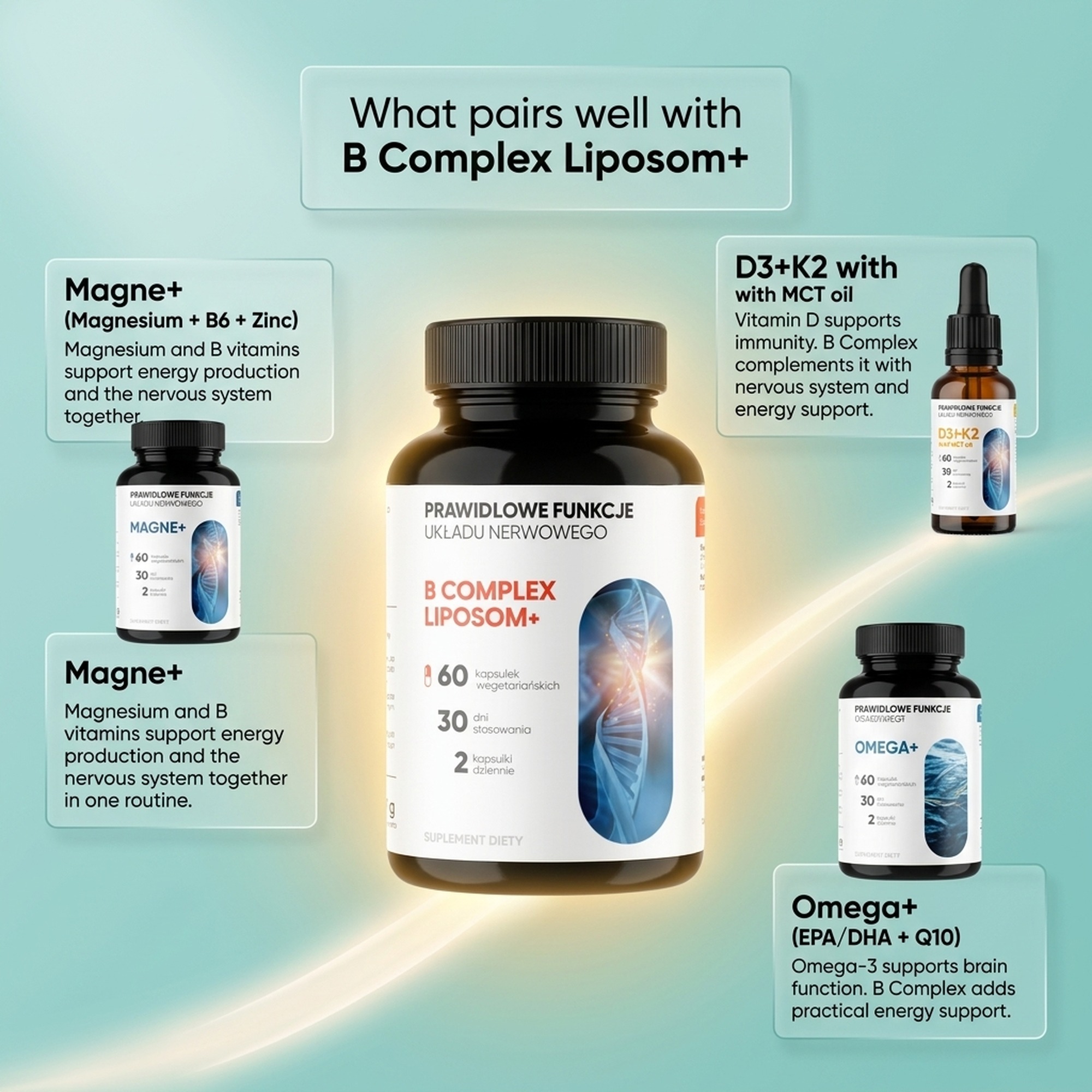 B Complex Liposom+ - 8 B Vitamins in Liposomal Technology