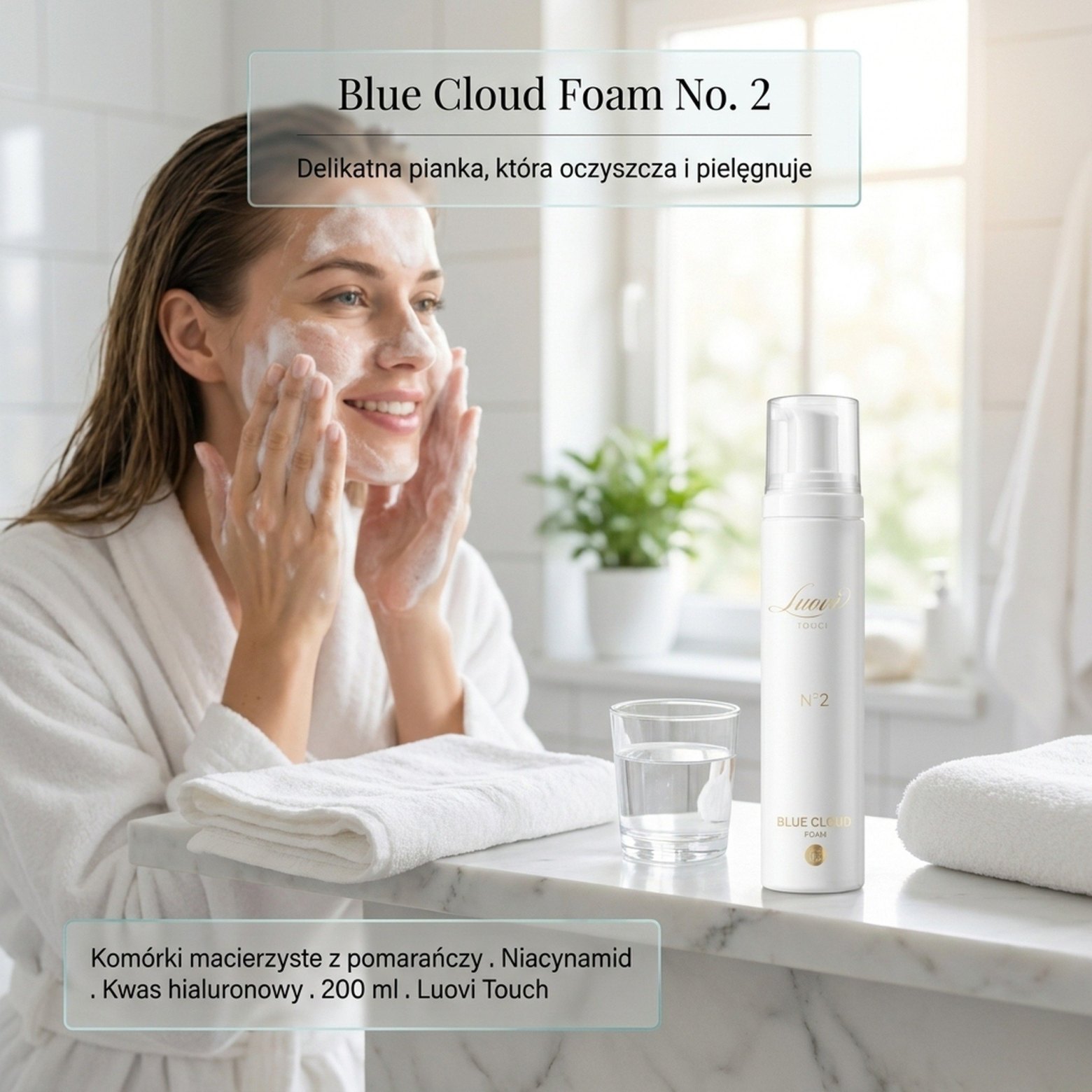 Blue Cloud Foam No. 2 – Luovi Touch
