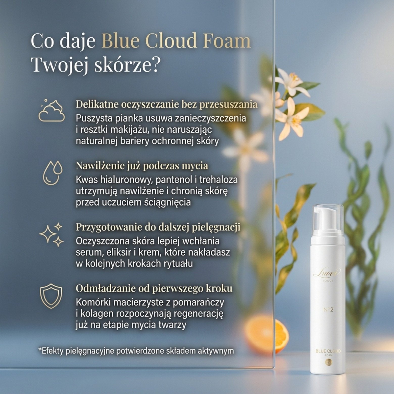 Blue Cloud Foam No. 2 – Luovi Touch