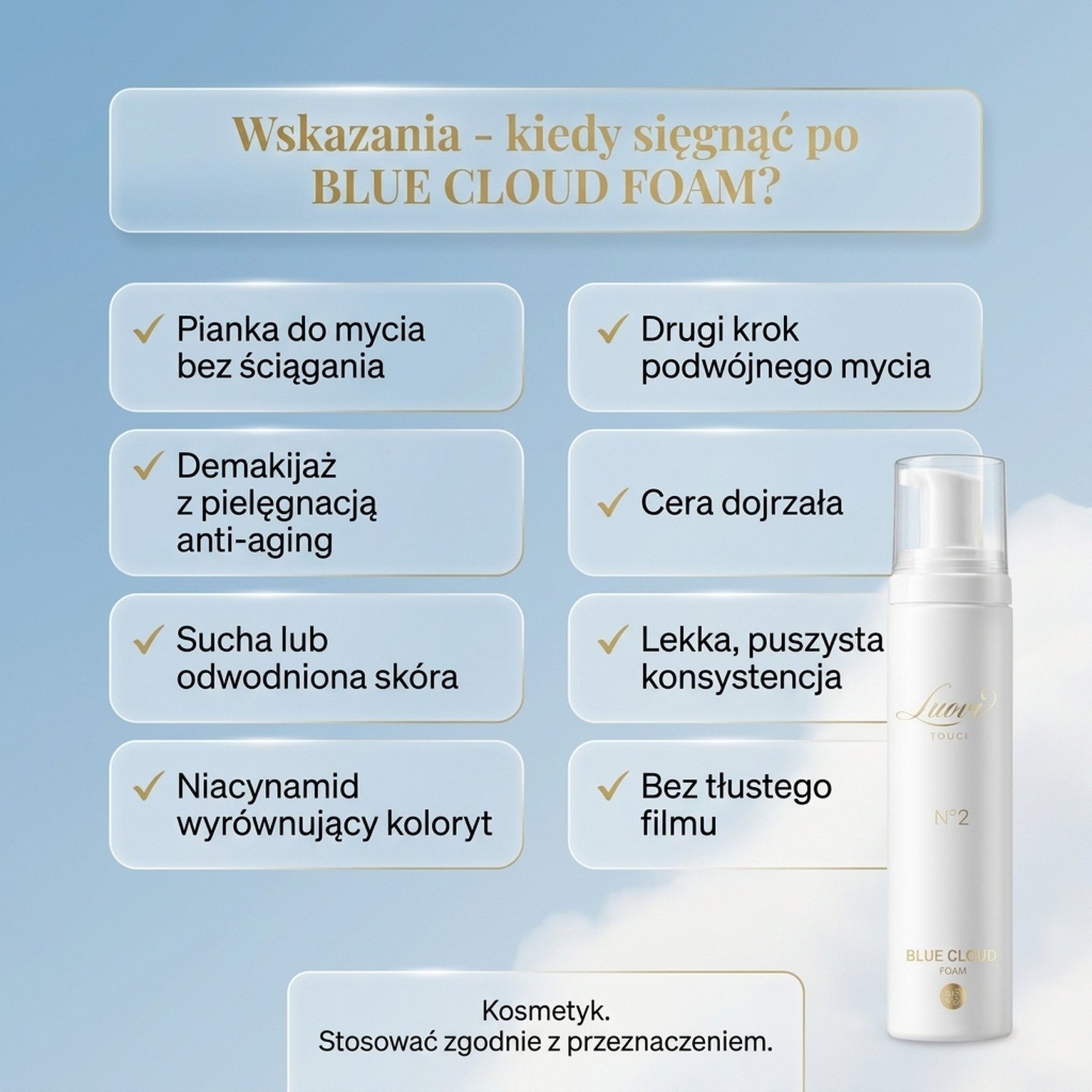 Blue Cloud Foam No. 2 – Luovi Touch