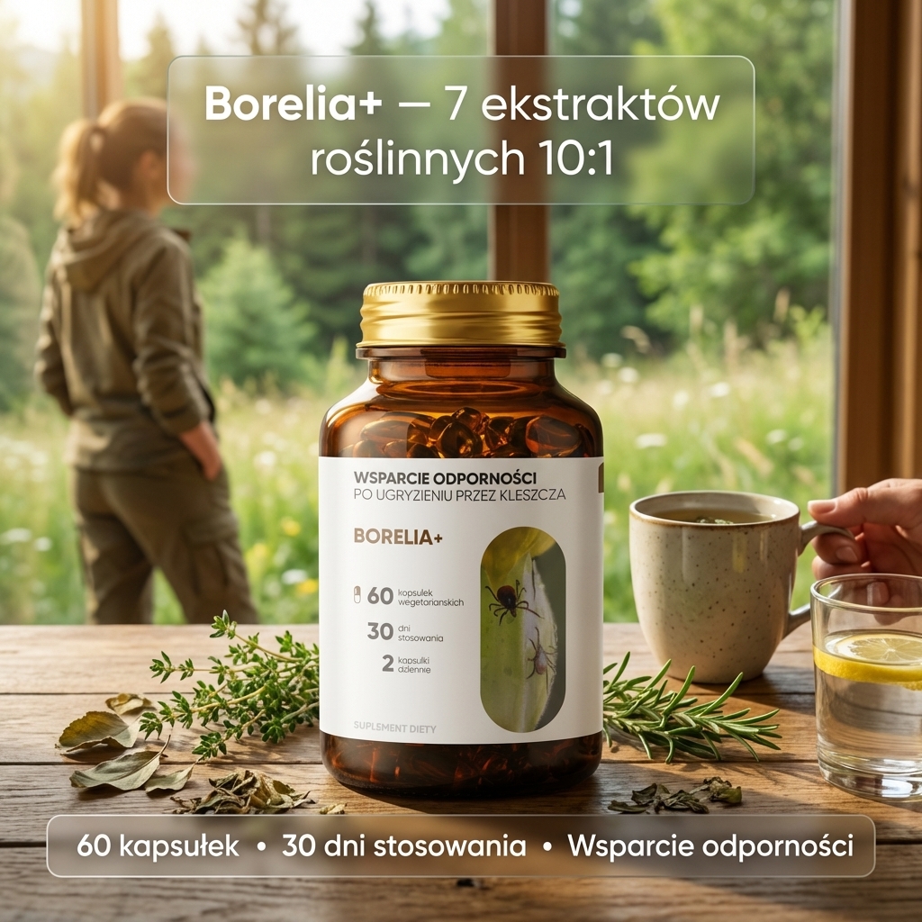 Borelia+ - Tarczyca bajkalska + Czystek + Szczeć w formule roślinnej