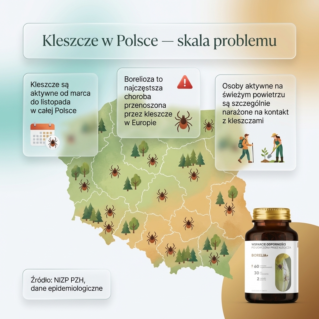 Borelia+ - Tarczyca bajkalska + Czystek + Szczeć w formule roślinnej