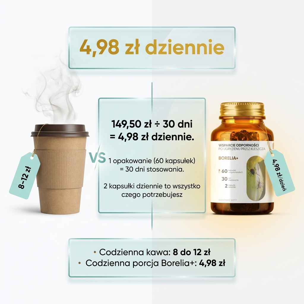 Borelia+ - Tarczyca bajkalska + Czystek + Szczeć w formule roślinnej