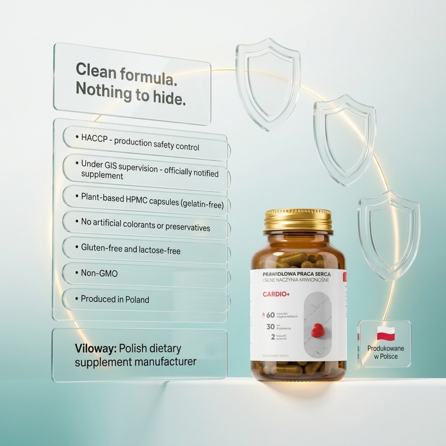 Cardio+ - Arjuna + Red-Rooted Sage + Hawthorn for Heart Health