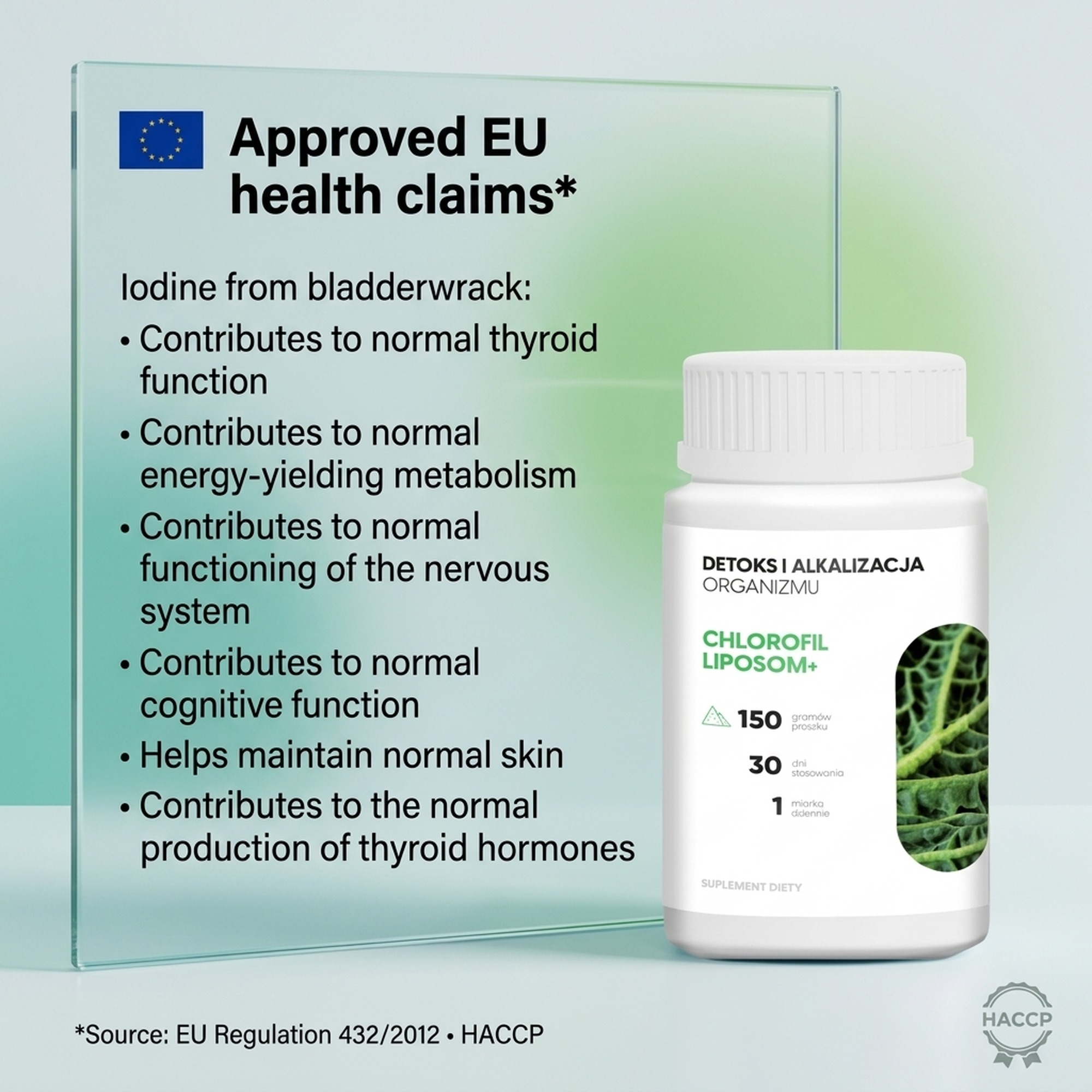 Chlorofil Liposom+ - Chlorophyll, Alfalfa and Green Oat in a Premium Formula