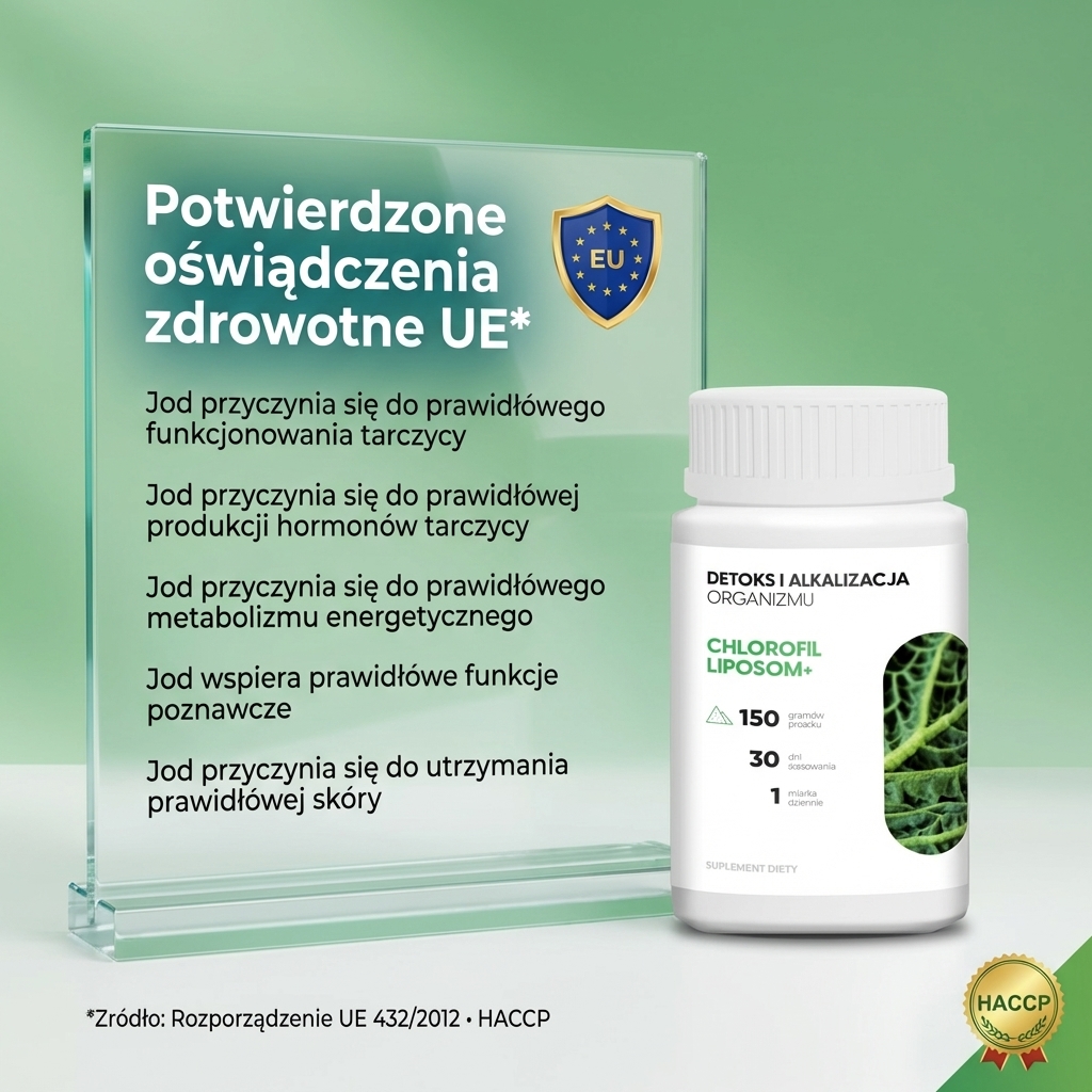 Chlorofil Liposom+ - chlorofil, lucerna i zielony owies w formule premium