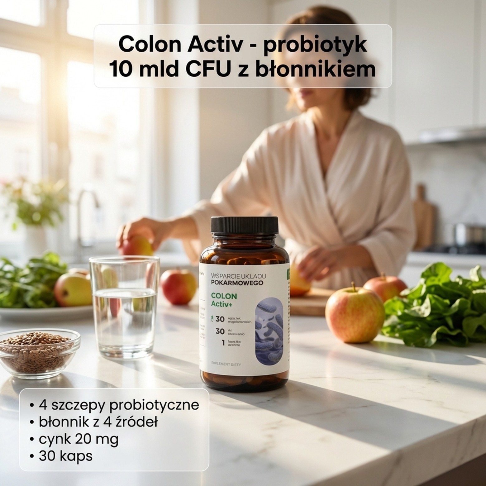 Colon Activ 30 - Probiotyk Acidophilus + Rhamnosus + Bifidobacterium
