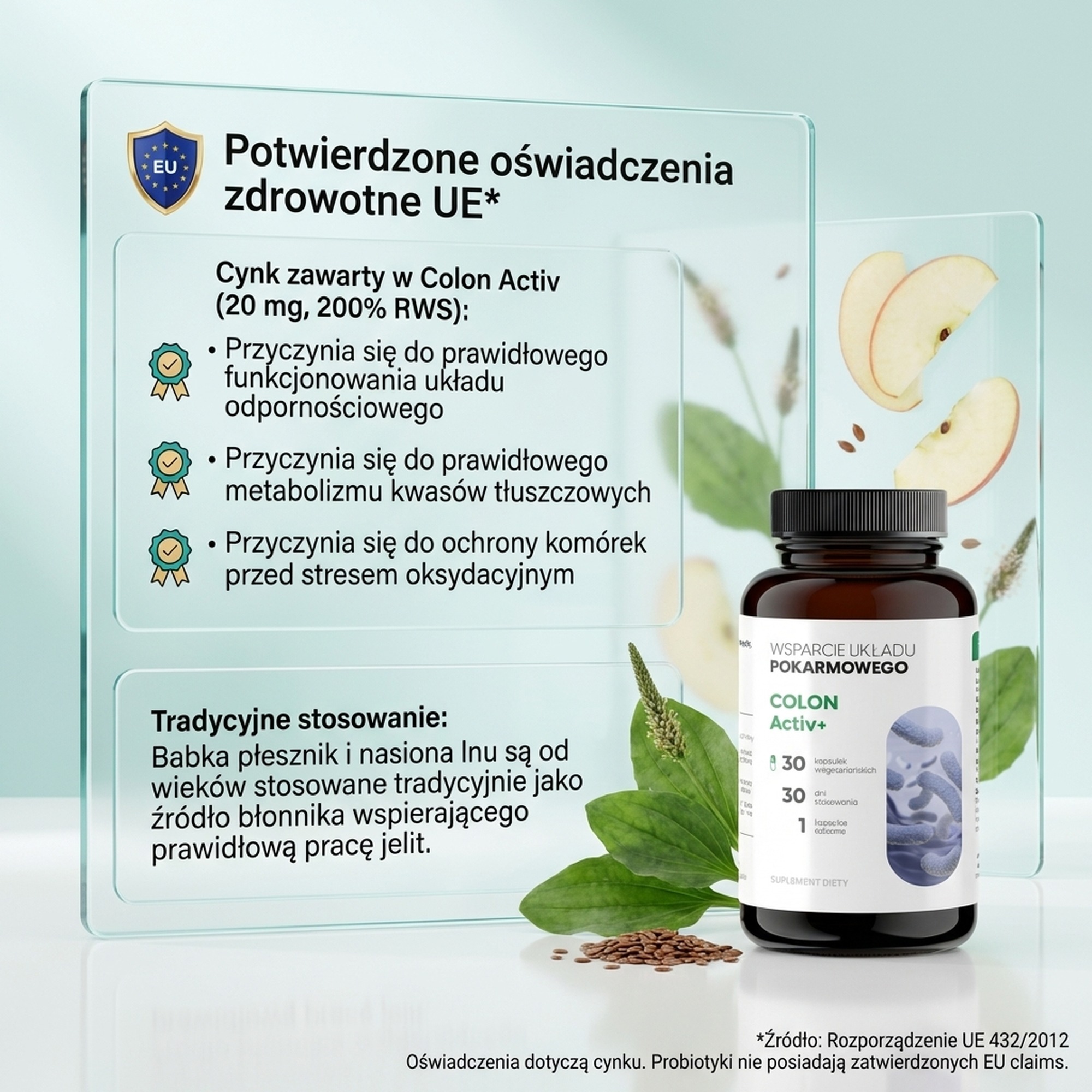 Colon Activ 30 - Probiotyk Acidophilus + Rhamnosus + Bifidobacterium