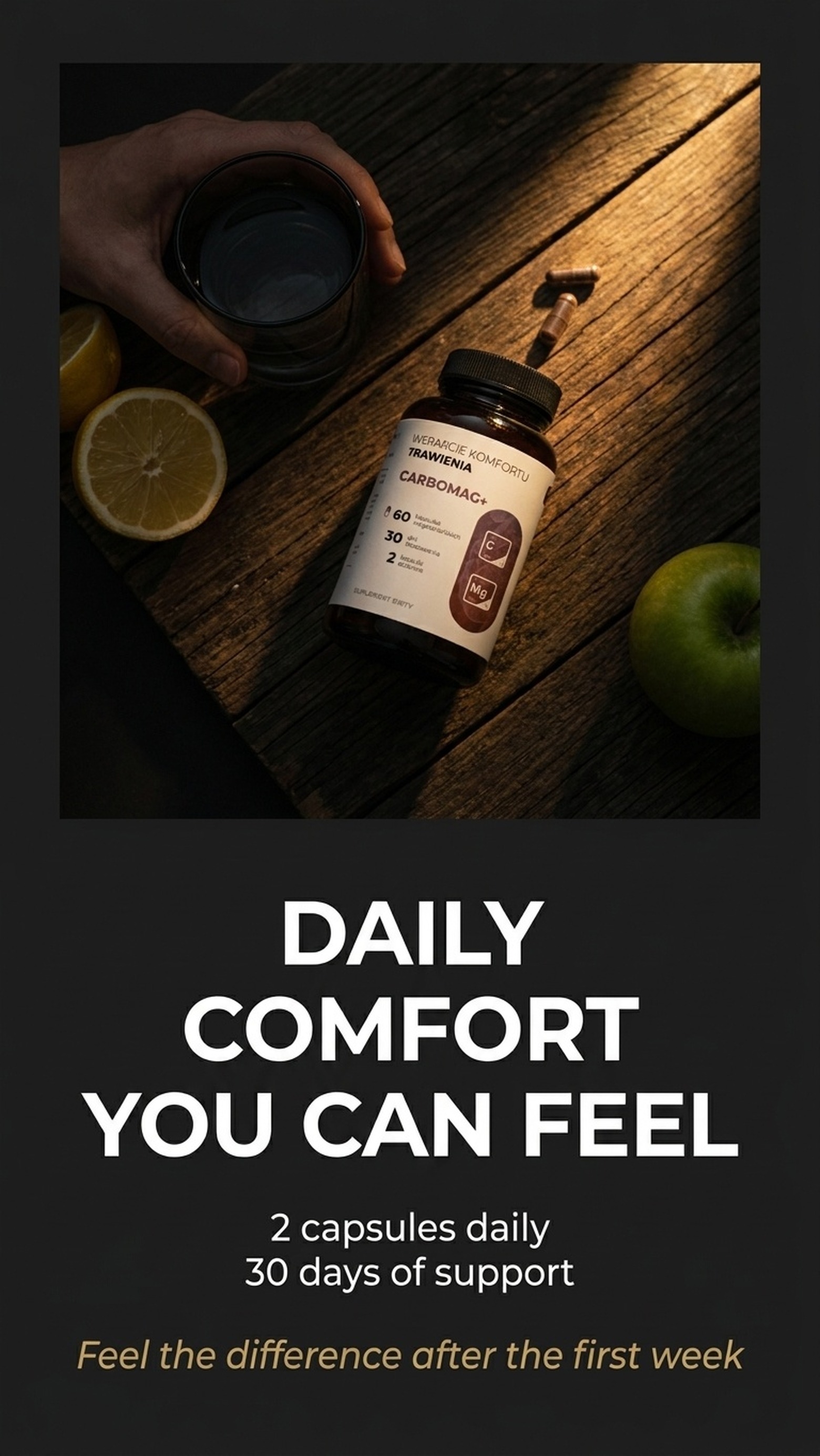 CarboMag+ - Activated coconut charcoal + magnesium for digestive comfort and bloating — story 6