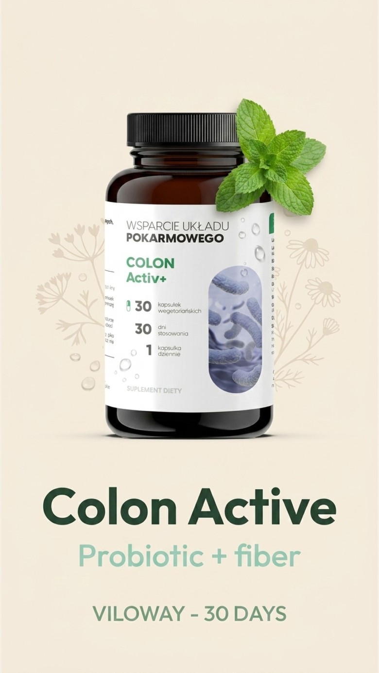Colon Active 30 - Probiotic Acidophilus + Rhamnosus + Bifidobacterium