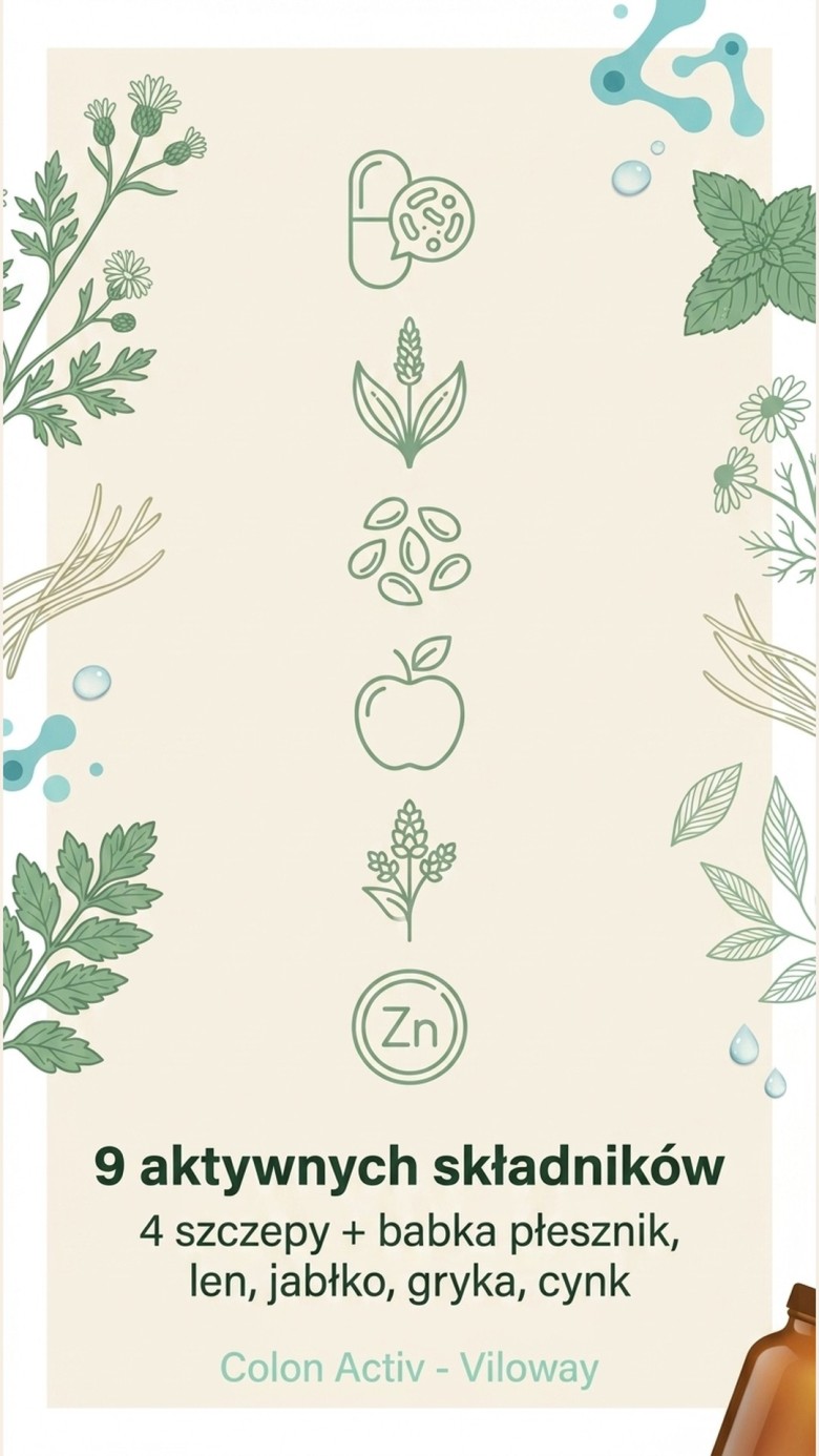 Colon Activ 30 - Probiotyk Acidophilus + Rhamnosus + Bifidobacterium