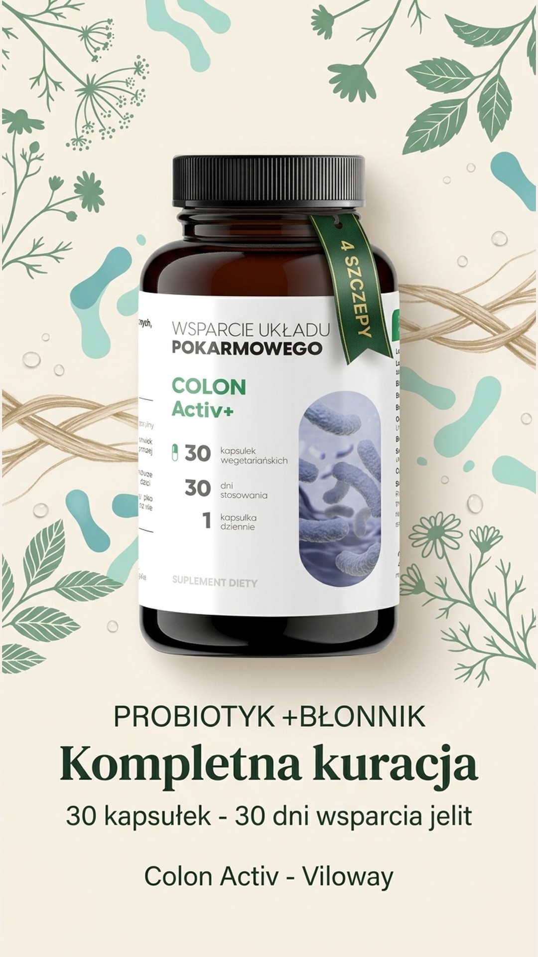 Colon Activ 30 - Probiotyk Acidophilus + Rhamnosus + Bifidobacterium — story 4