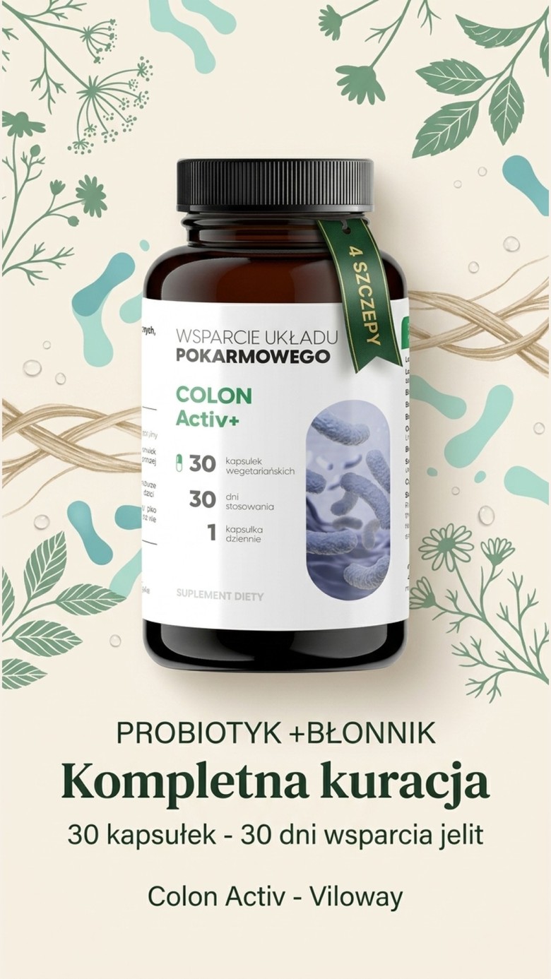 Colon Activ 30 - Probiotyk Acidophilus + Rhamnosus + Bifidobacterium