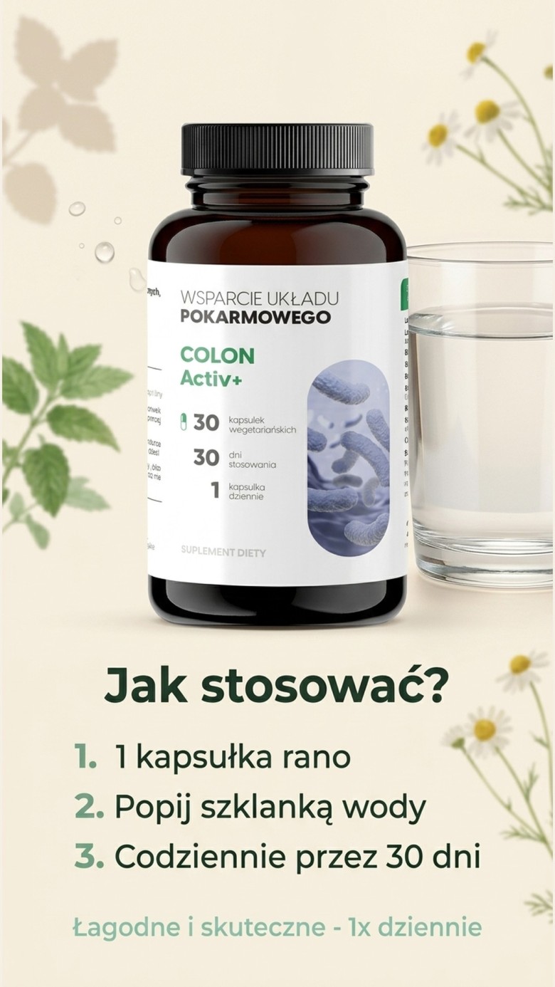 Colon Activ 30 - Probiotyk Acidophilus + Rhamnosus + Bifidobacterium