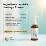 Vitamin D3 + K2 MK7 with MCT Oil - 2000 IU - Drops 50 ml
