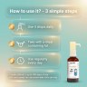 Vitamin D3 + K2 MK7 with MCT Oil - 2000 IU - Drops 50 ml