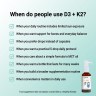 Vitamin D3 + K2 MK7 with MCT Oil - 2000 IU - Drops 50 ml