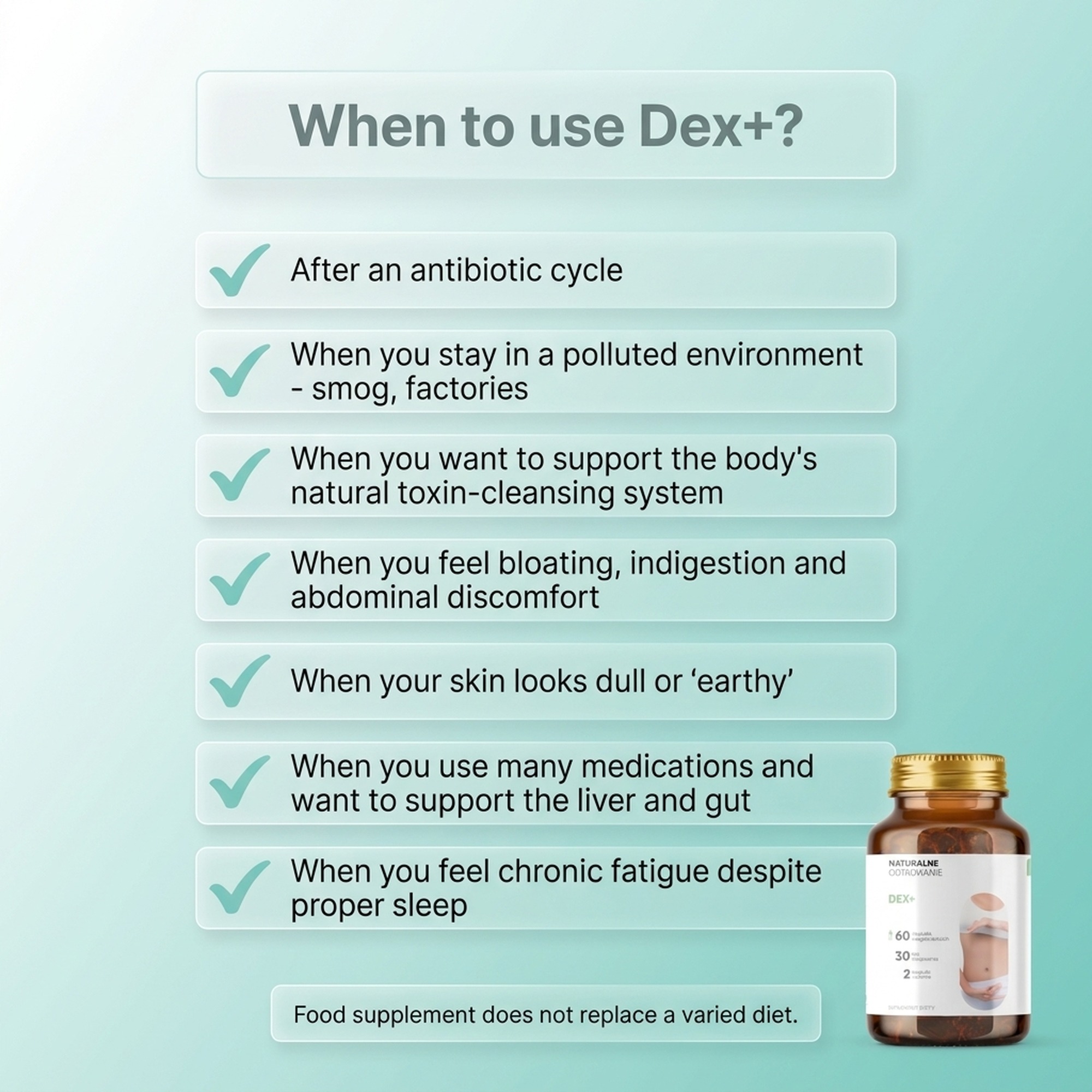 Dex+ - Wormwood + Broccoli + Clove Tree for Body Detox