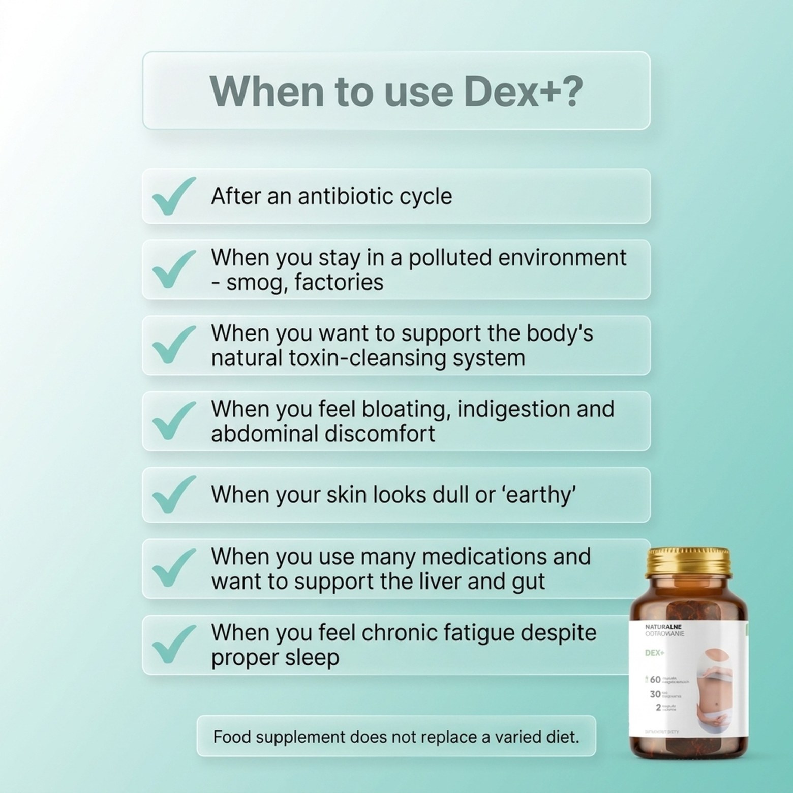 Dex+ - Wormwood + Broccoli + Clove Tree for Body Detox
