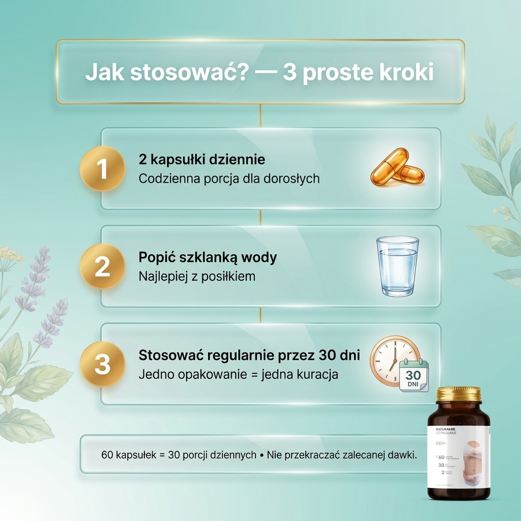 Dex+ - Bylica + Brokuł + Goździkowiec na oczyszczanie organizmu