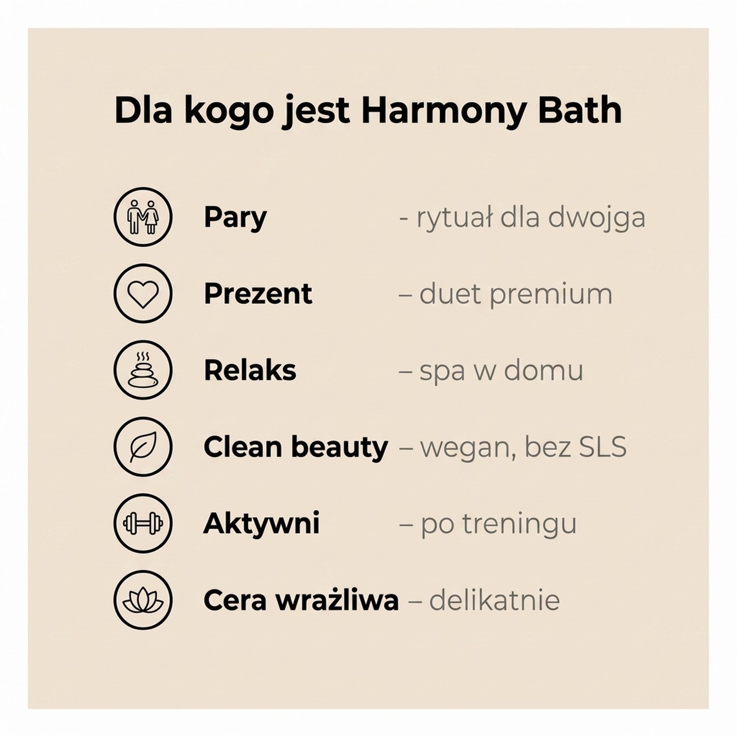 Pakiet: Harmony Bath For Him + Her - Nawilżający żel pod prysznic
