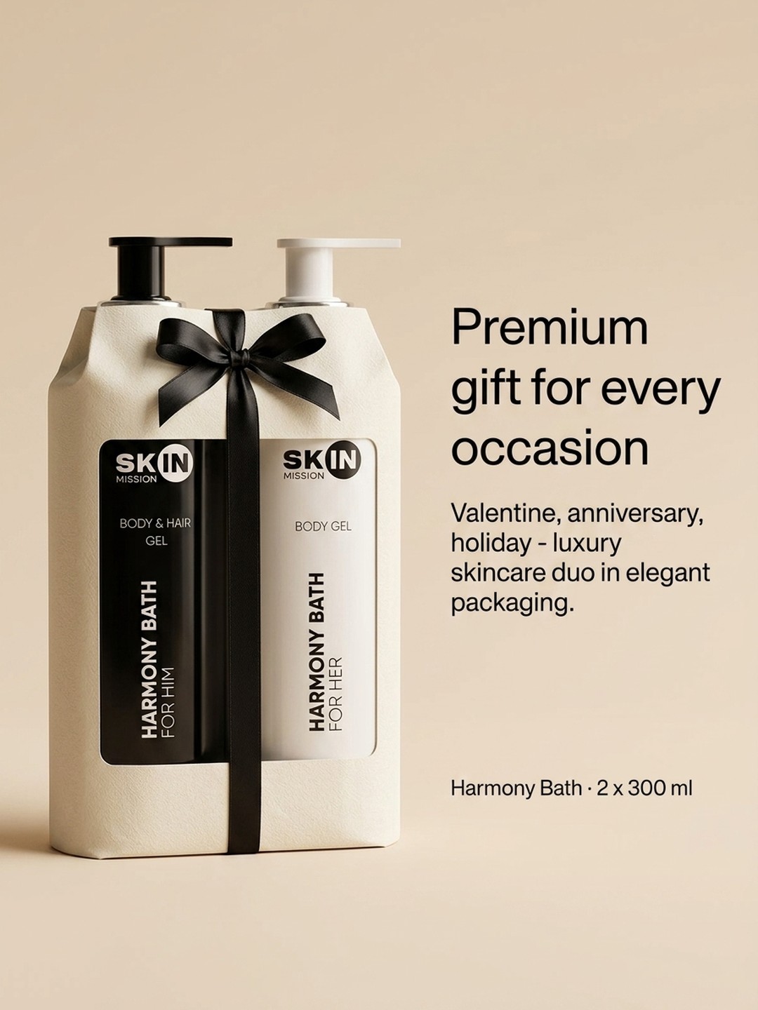Who is Harmony Bath For Him + Her for?