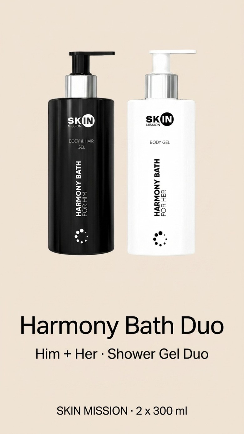Harmony Bath For Him + Her - body wash gel