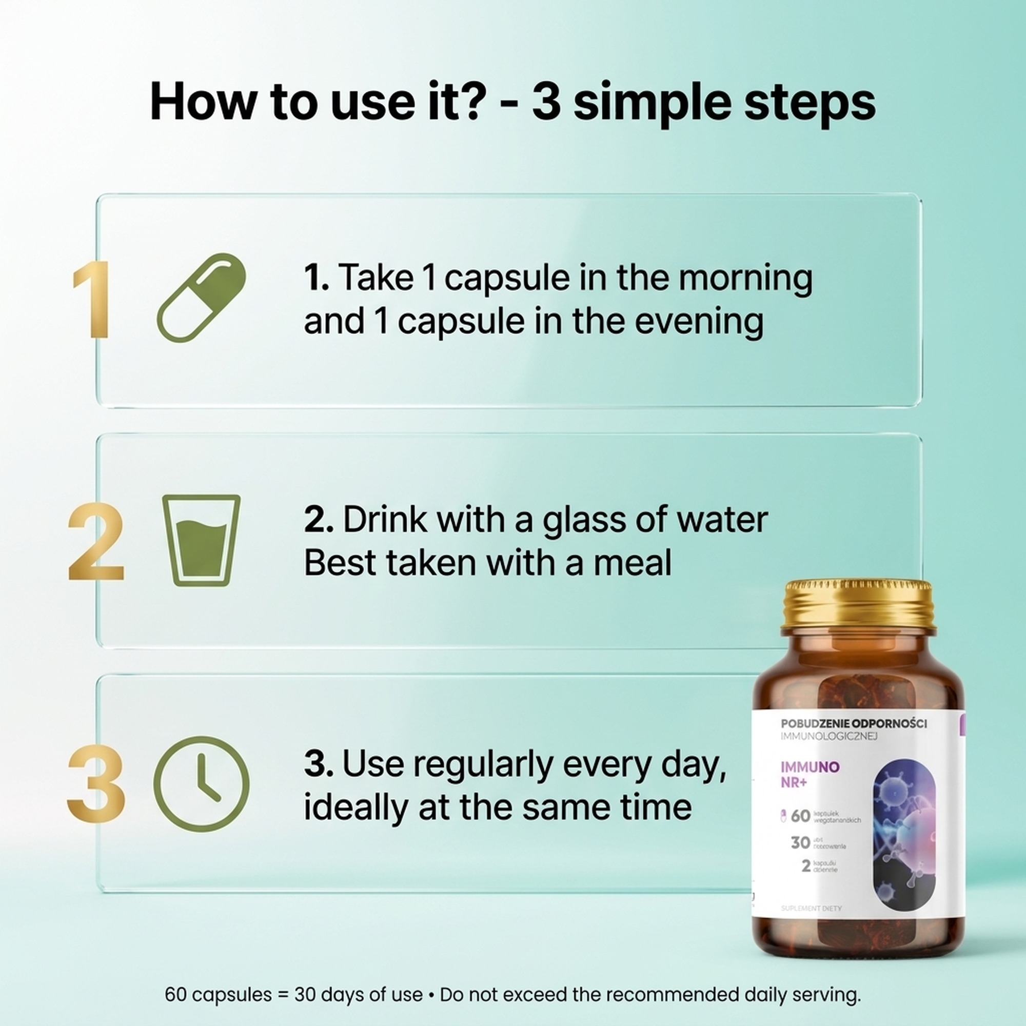 Immuno NR+ - Graviola + Apricot + Agaricus for Immune Support