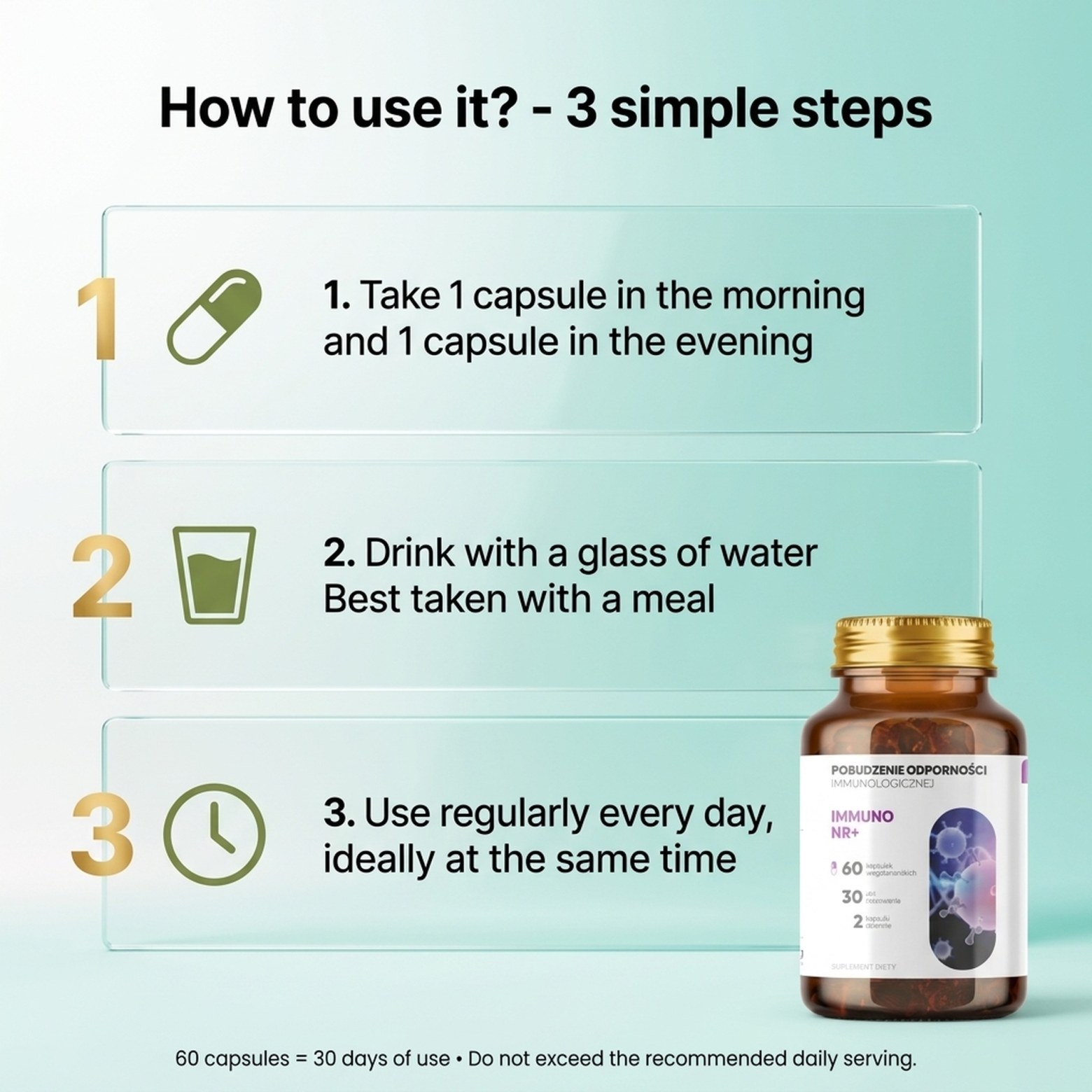Immuno NR+ - Graviola + Apricot + Agaricus for Immune Support
