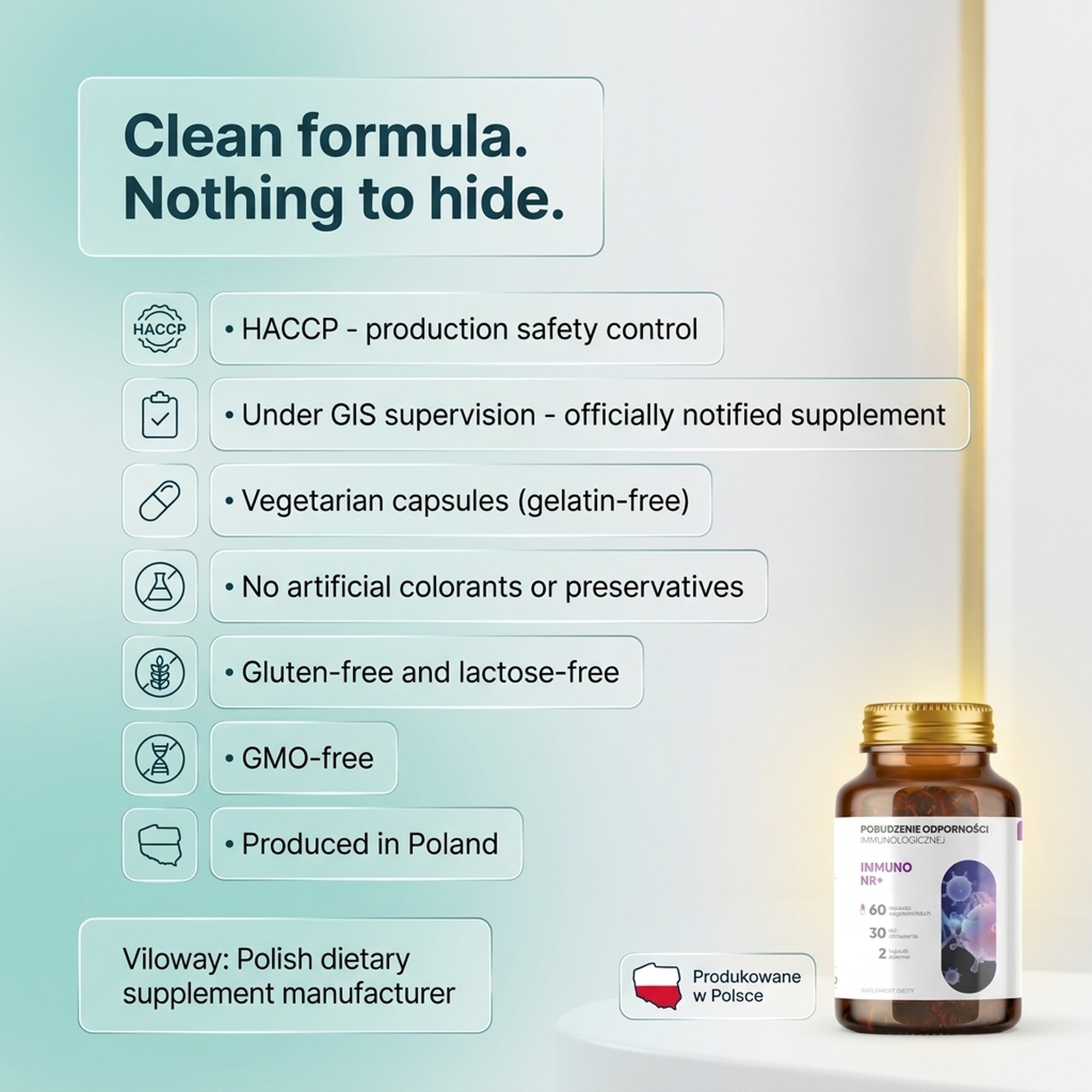 Immuno NR+ - Graviola + Apricot + Agaricus for Immune Support