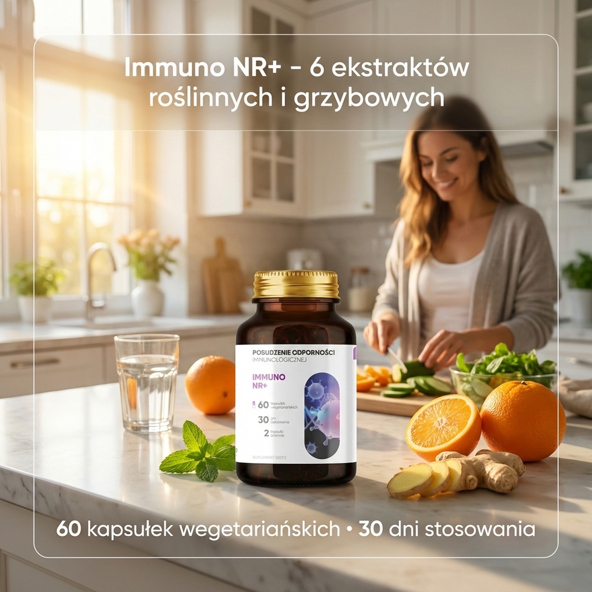Immuno NR+ - Graviola + Morela + Agaricus na wsparcie odporności