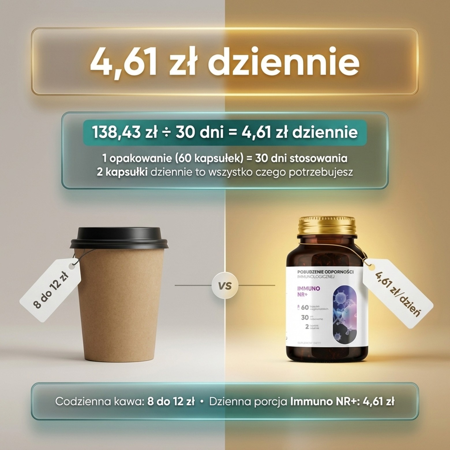 Immuno NR+ - Graviola + Morela + Agaricus na wsparcie odporności