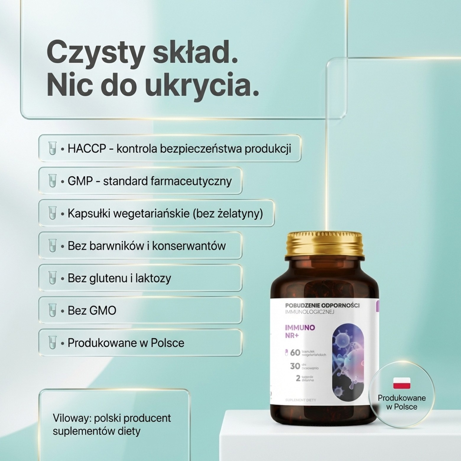 Immuno NR+ - Graviola + Morela + Agaricus na wsparcie odporności