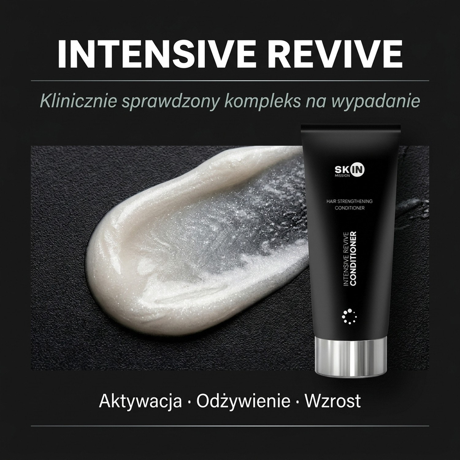 Intensive Revive Conditioner - Revitalizing Conditioner with Skullcap + Sea Buckthorn + Caffeine - Skin Mission