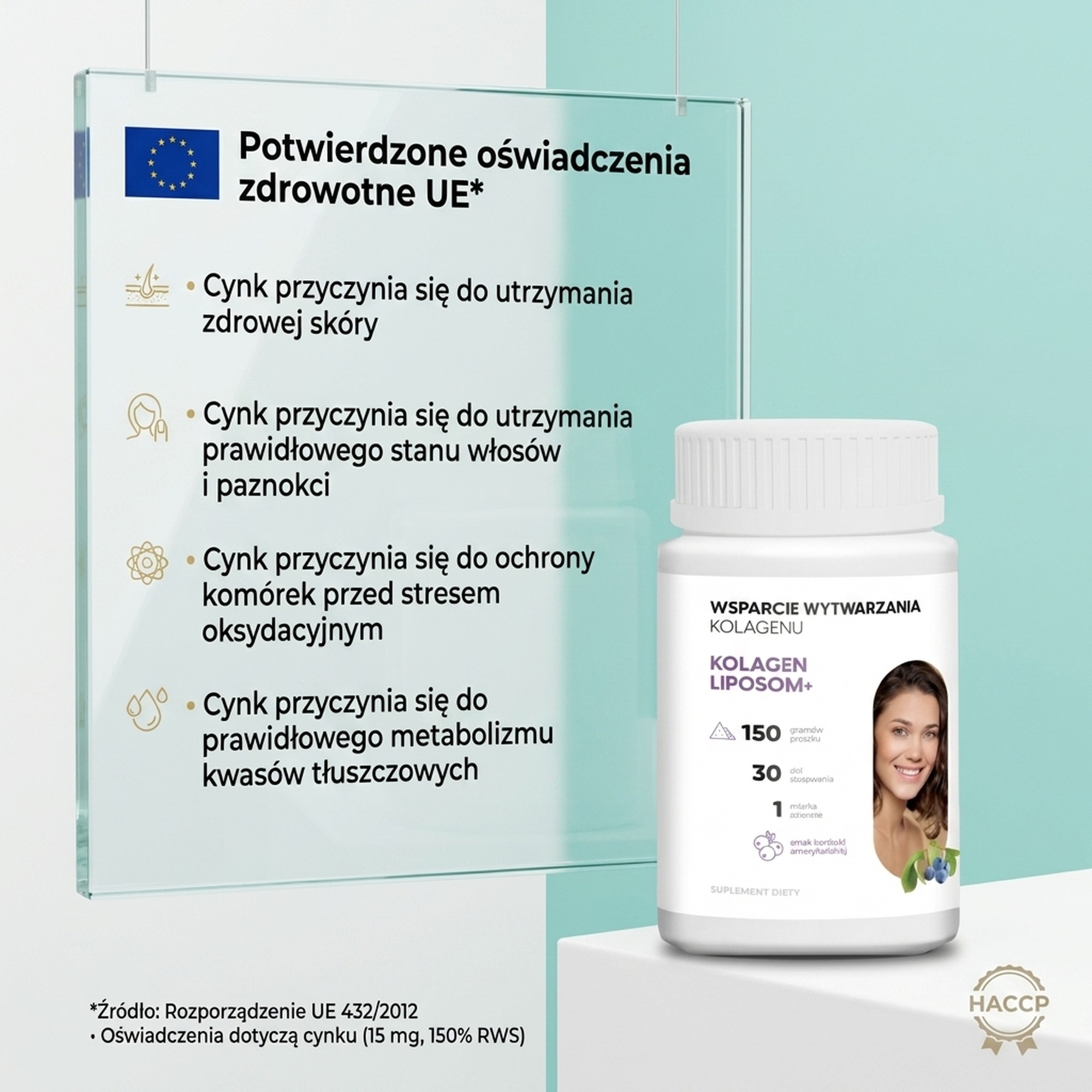 Kolagen Liposom+ Borówka - Kolagen rybi + Hialuron + Centella w liposomach