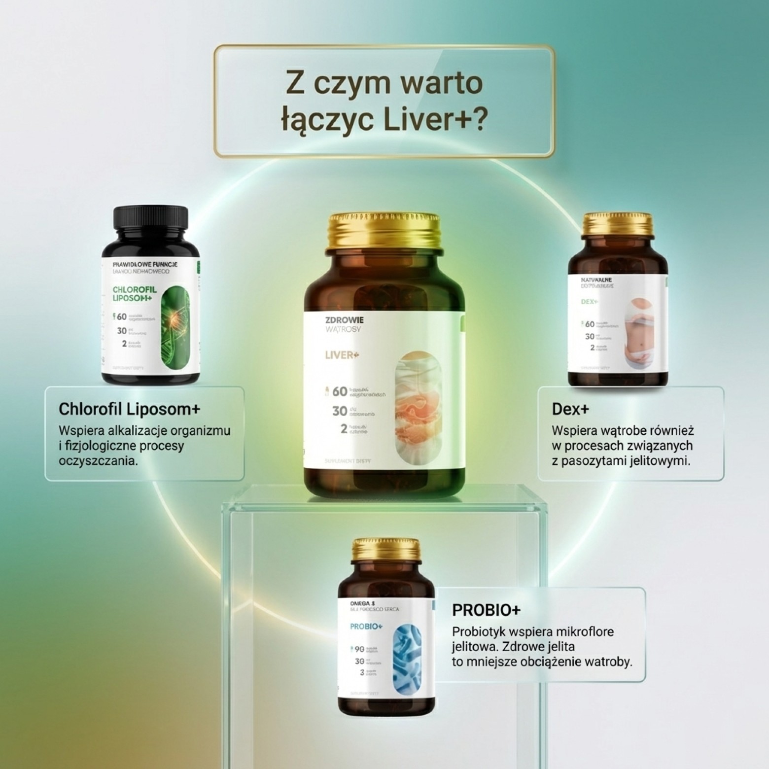 Liver+ - Mniszek + Katuka + Łopian na wsparcie wątroby