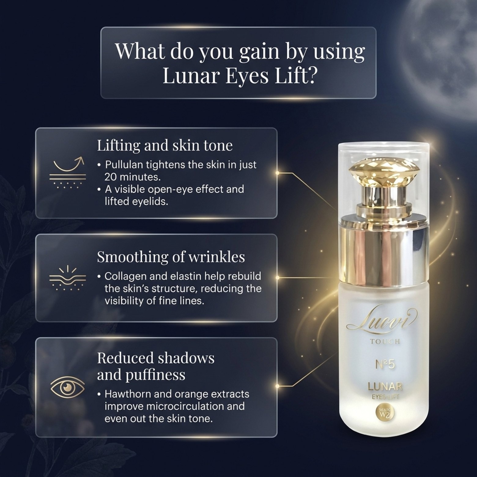 Lunar Eyes Lift No. 5 – Luovi Touch