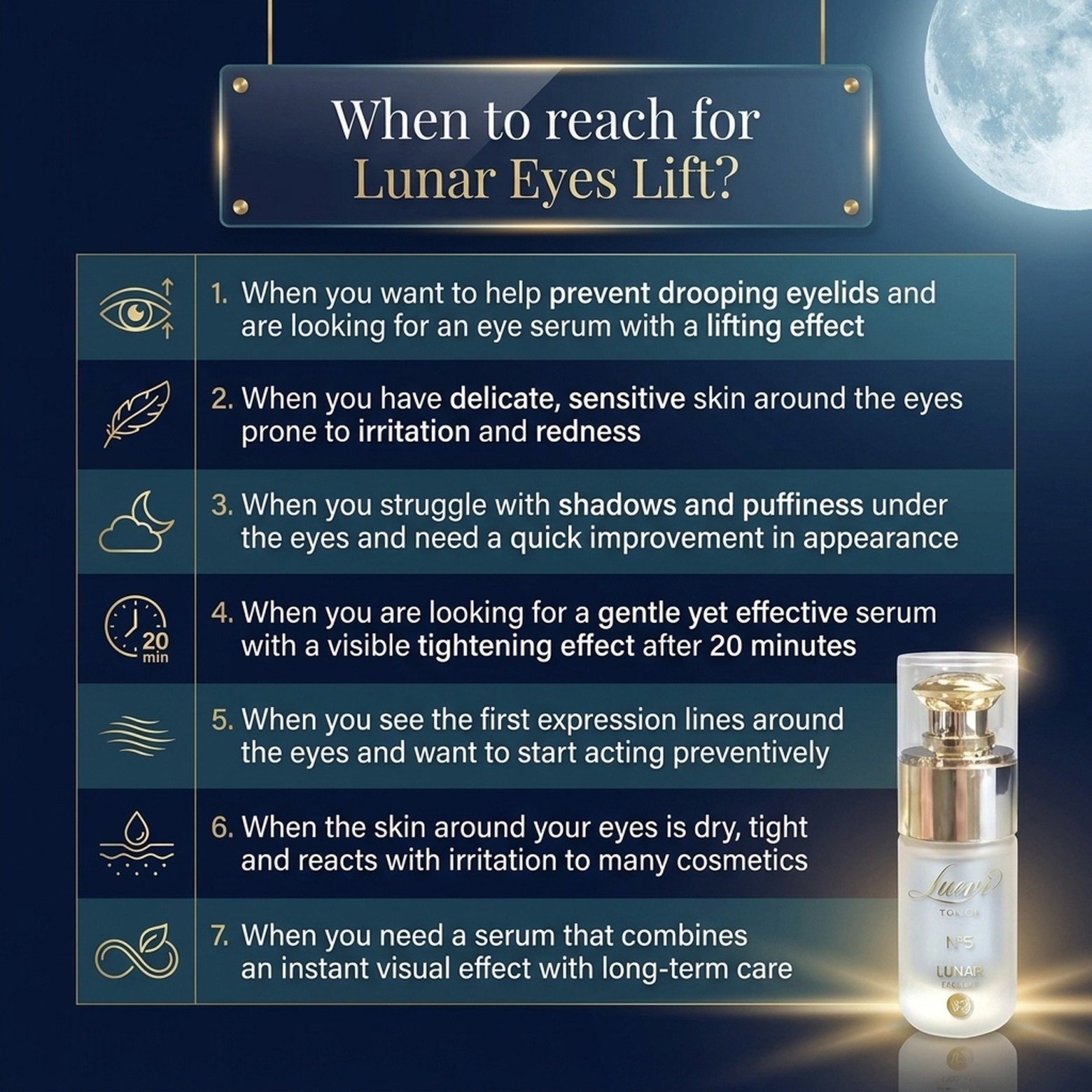 Lunar Eyes Lift No. 5 – Luovi Touch