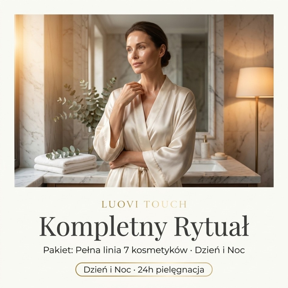 Pakiet: LUOVI Touch Komplet - Morning + Night - Poranny i wieczorny rytuał pielęgnacyjny