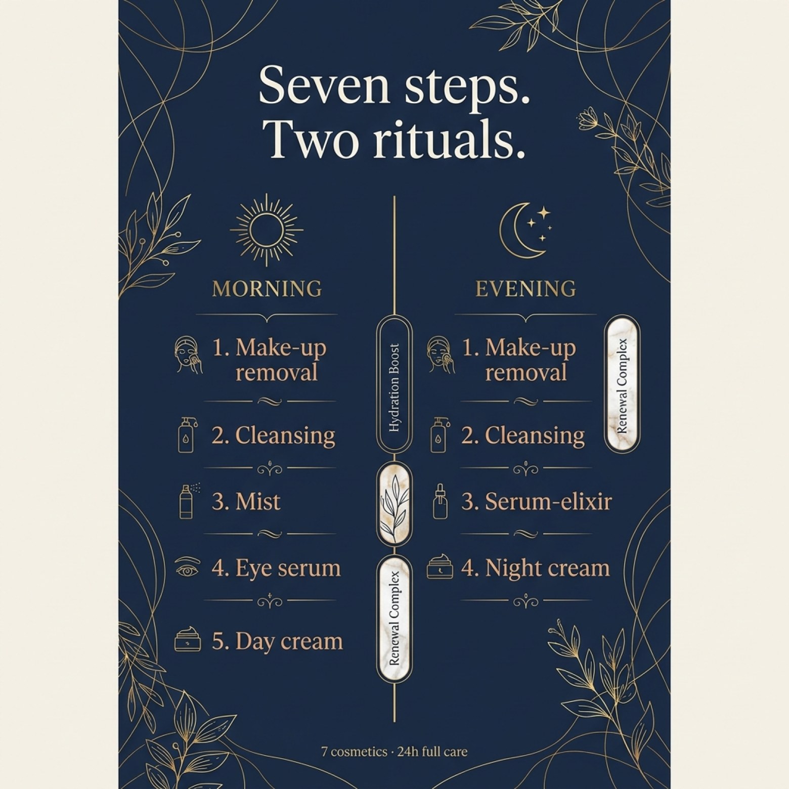 Set: LUOVI Touch Complete - Morning + Night - Day and Night skincare ritual