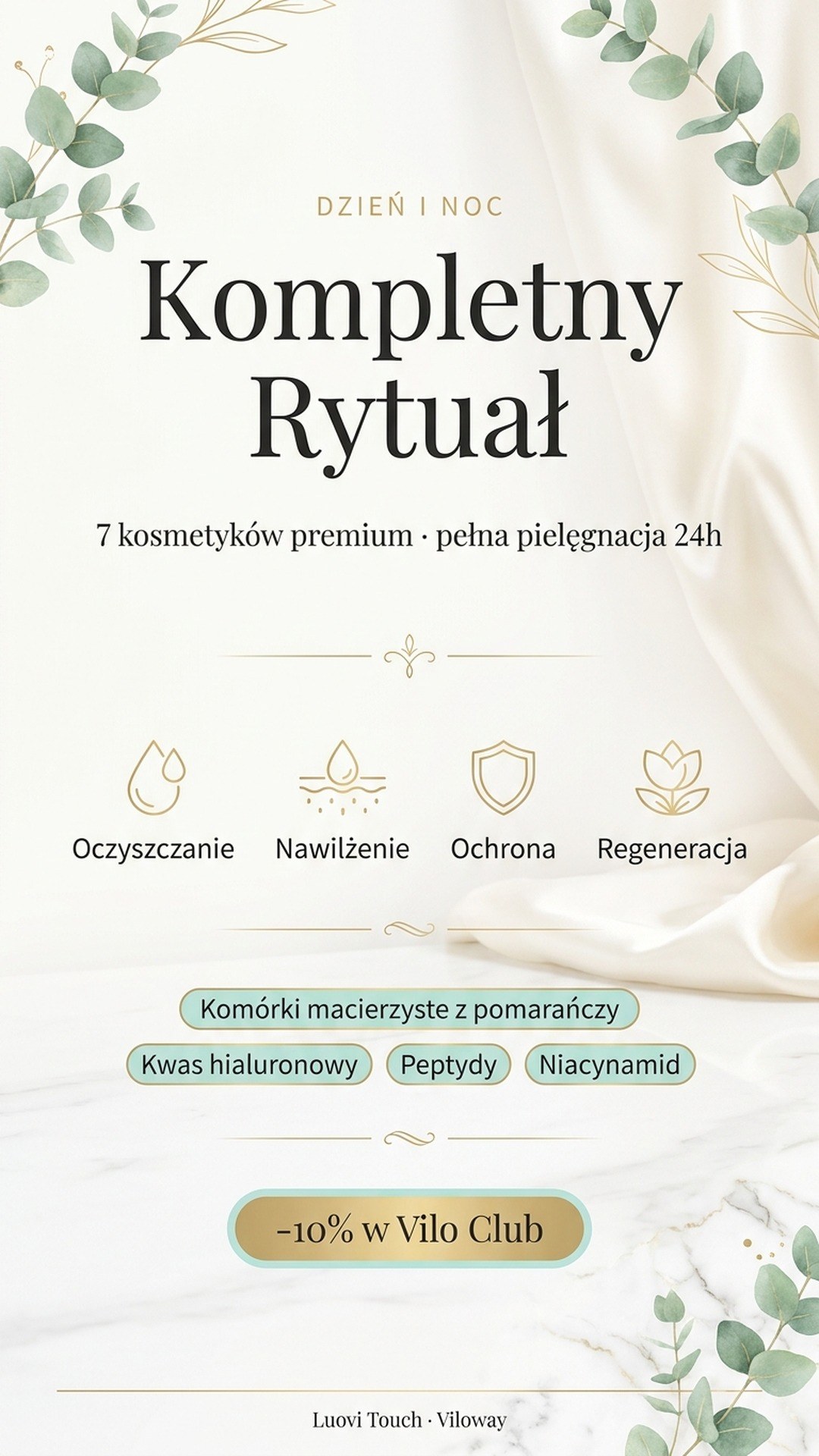 Pakiet: LUOVI Touch Komplet - Morning + Night - Poranny i wieczorny rytuał pielęgnacyjny — story 1
