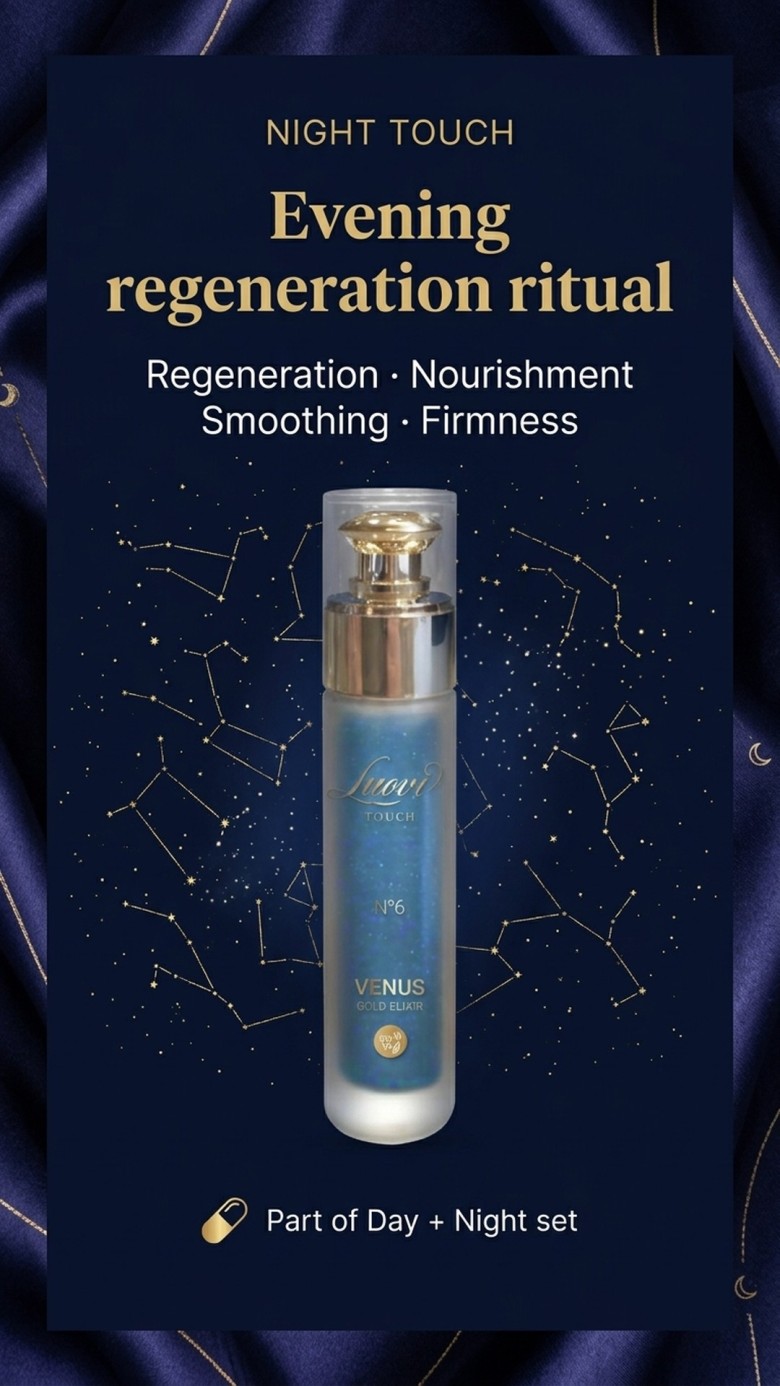 Set: LUOVI Touch Complete - Morning + Night - Day and Night skincare ritual