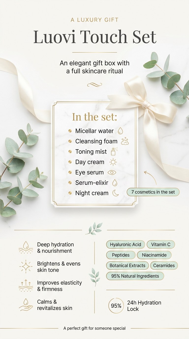 Set: LUOVI Touch Complete - Morning + Night - Day and Night skincare ritual — story 5